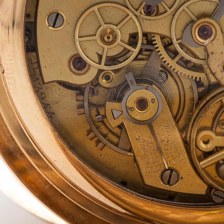 Tavannes, pocket watch, repeater, 57 mm.