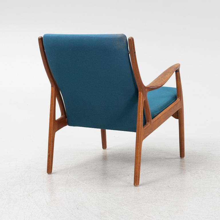 S.A. Andersen, an armchair, Horsnaes, Horsens, Denmark, 1960s.
