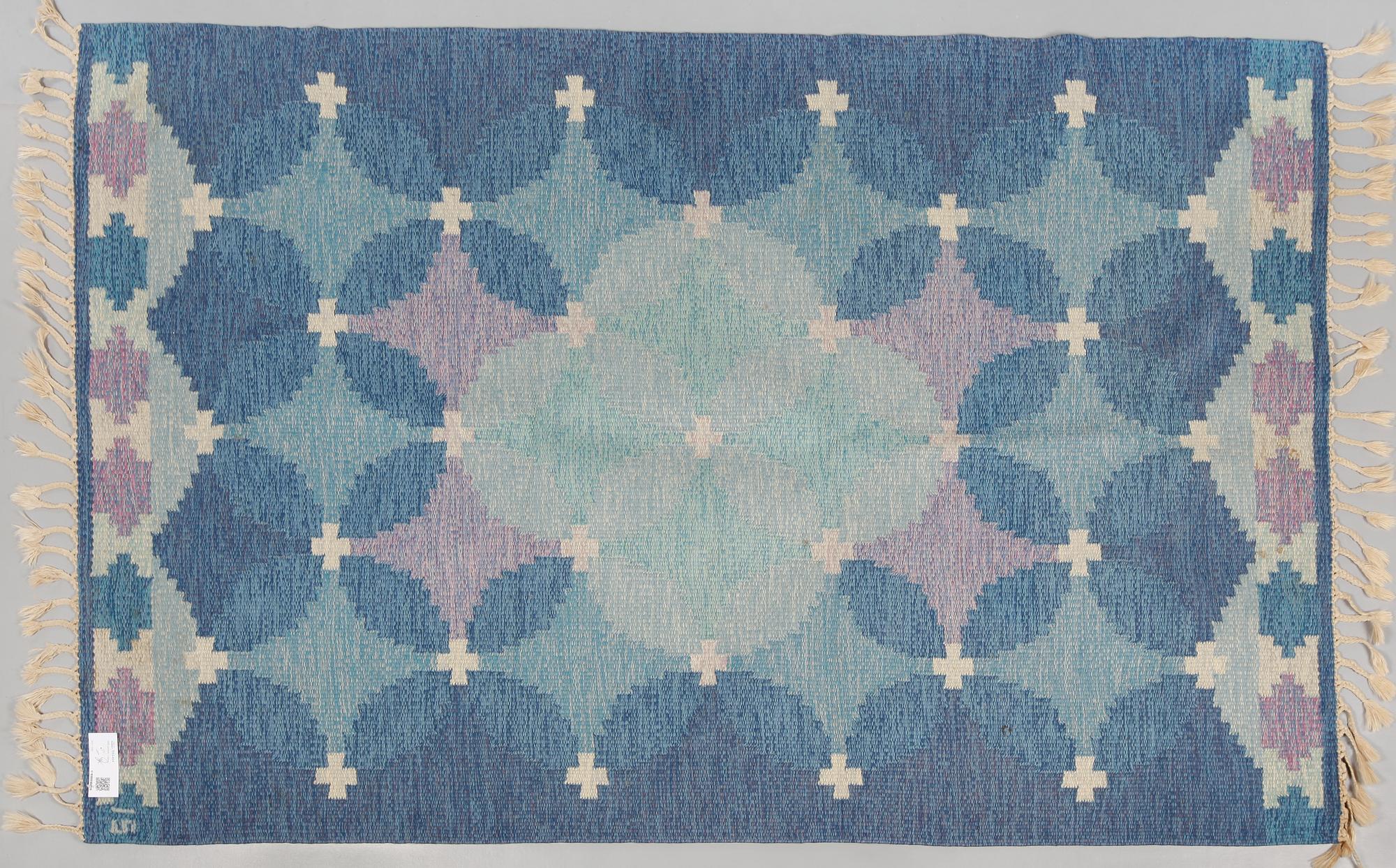 MATTA, rölakan, Ingegerd Silow, 204x135 cm, 1900-talets andra hälft.