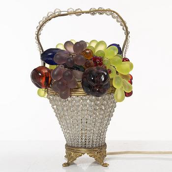 Table lamp, Czechoslovakia, mid-20th century.