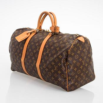 Louis Vuitton, "Keepall 50", laukku.