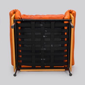 Yrjö Kukkapuro, sohva ja nojatuoli "Ateljee" tilaustyö, Haimi, 1970-luvun loppu.