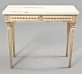 KONSOLBORD, gustaviansk provinsarbete, 1800-talets första hälft.