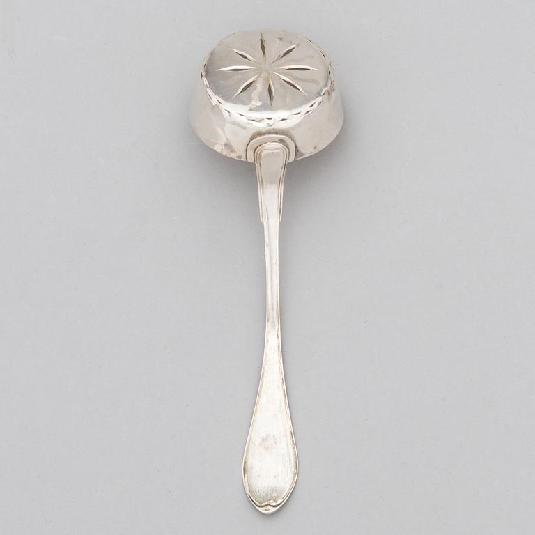 Johan Zettersten, A 19th-century silver sprinkle spoon, Lovisa, Finland 1818.
