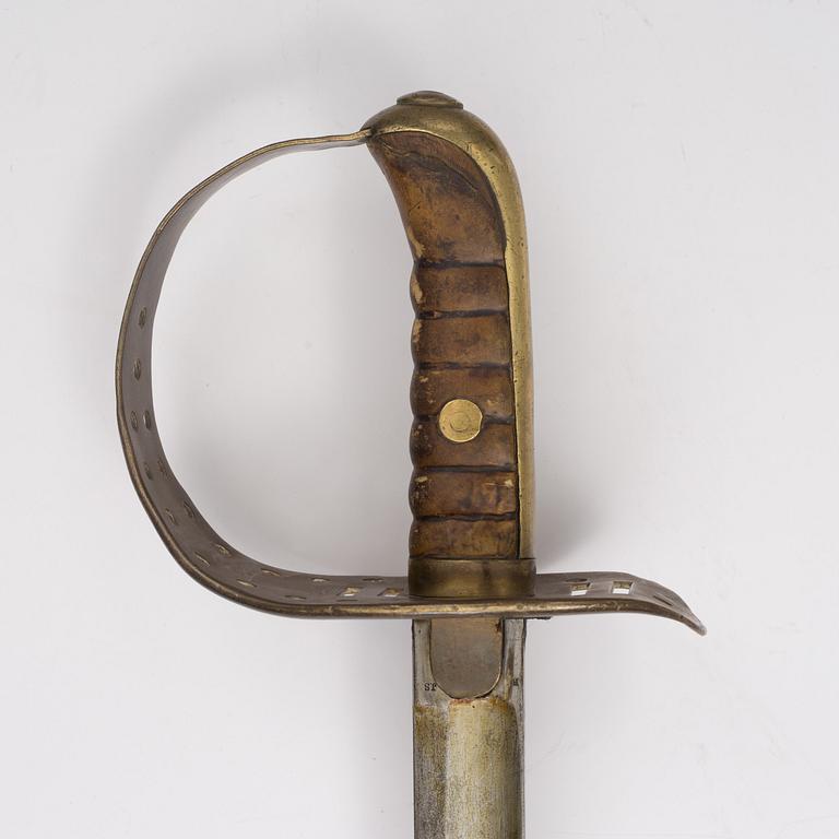 A SWEDISH SABRE, model 1867-1893, cavalry.