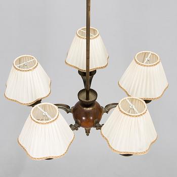 Paavo Tynell, a 1930's '1373/5' pendant light for Taito.