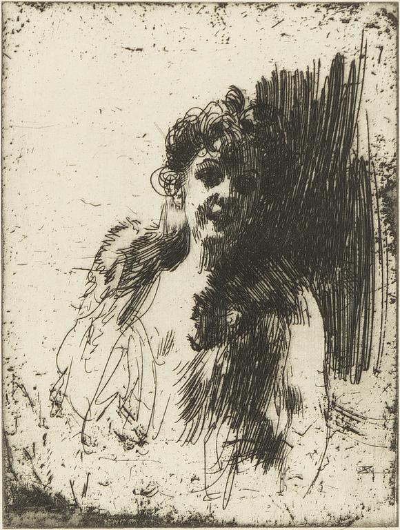 Anders Zorn, "Mrs. Cotton II".