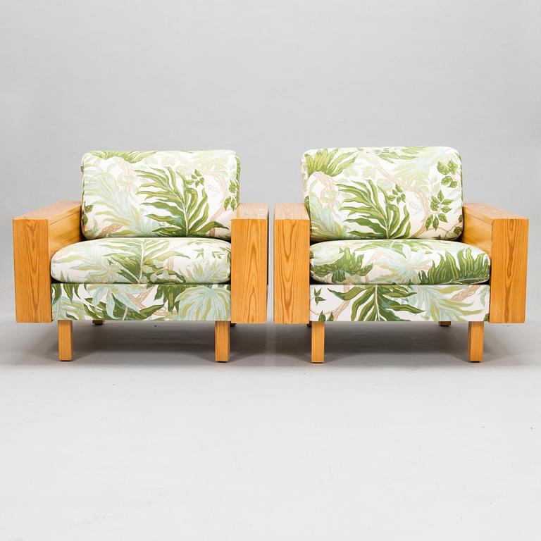 Kaijus & Päivi Harmia, A pair of armchairs for Rintalan Huonekalutehdas 1968, Finland.