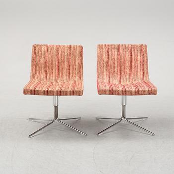 Jean-Marie Massaud, a pair of 'Bond' swivel chairs from Offecct.