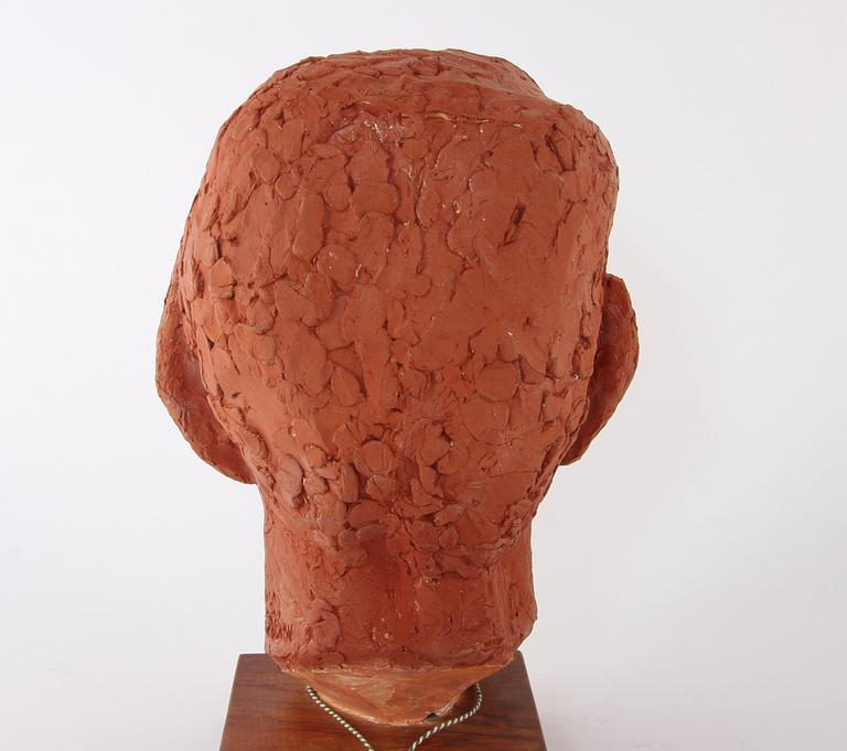 SKULPTUR, terracotta, sign Ture Thörn.