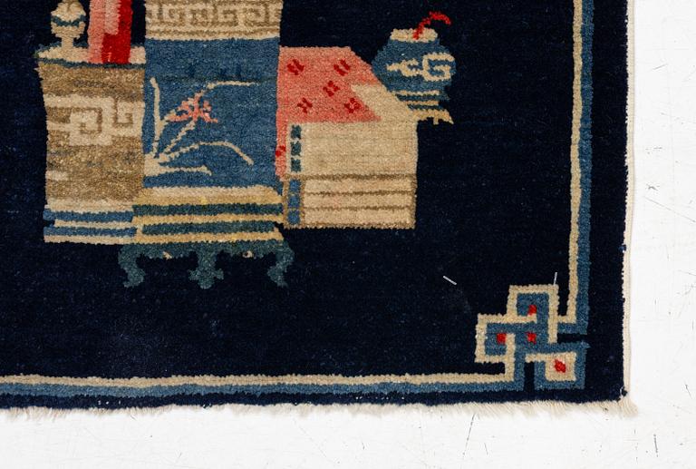 Rug, Baotou, rug, approx. 106 x 55 cm.