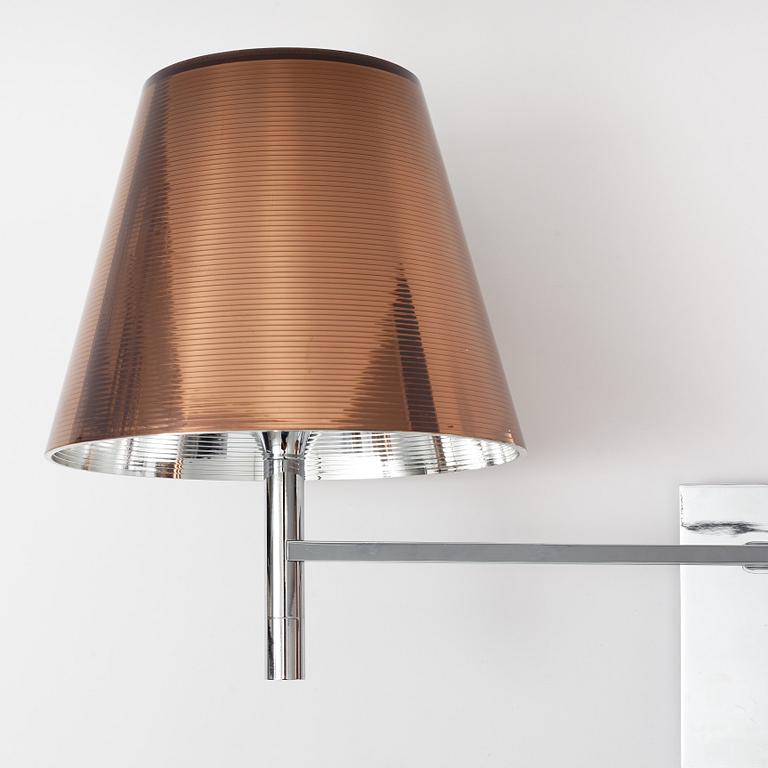 Philippe Starck, a pair of 'Ktribe' wall lights, Flos, Italy.