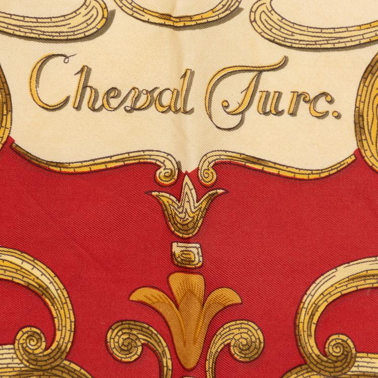 Hermès, scarf, "Cheval Turc".