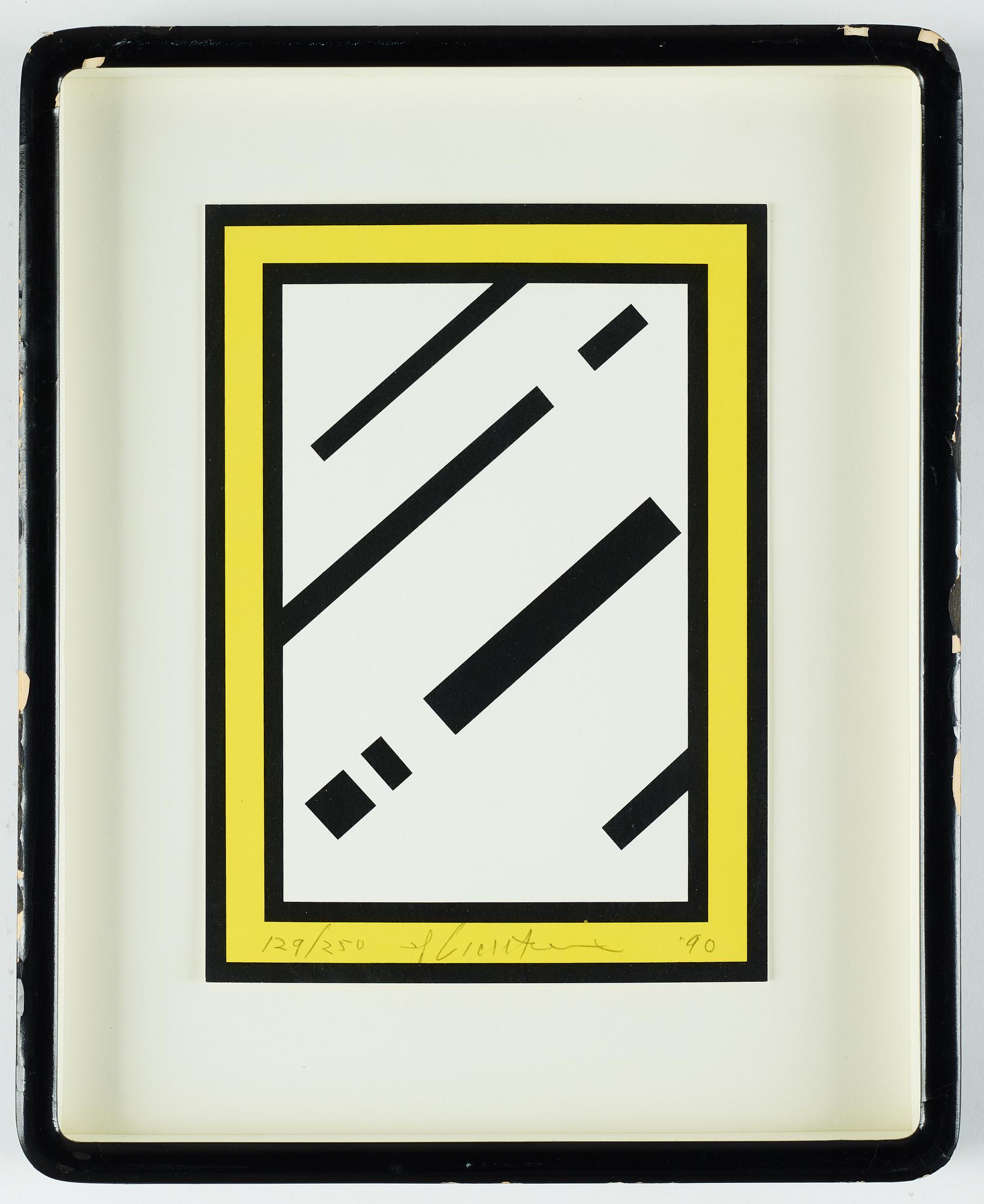 Roy Lichtenstein, "Mirror".