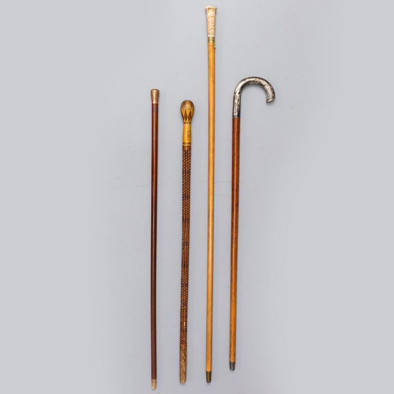 KÄPPAR 4 stycken, mestadels 1800-tal.