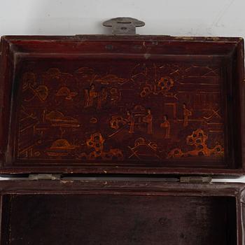A Chinese box, early 1900.