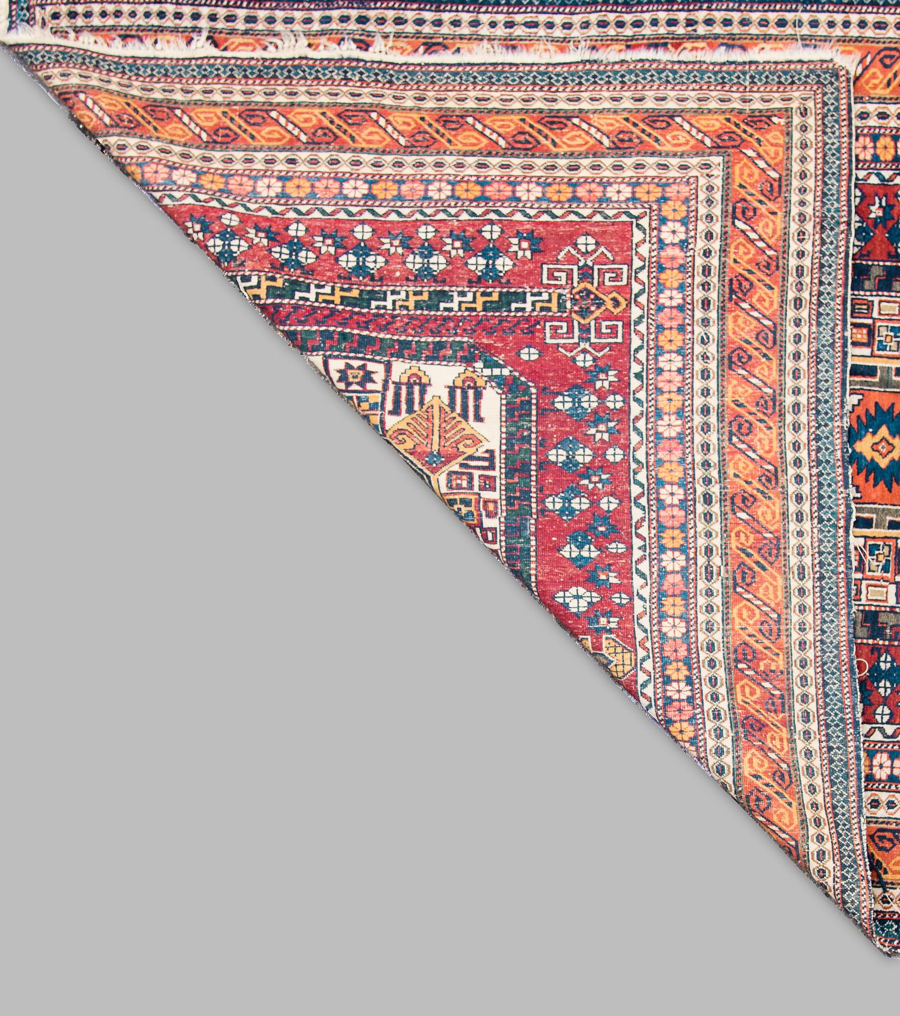 MATTA, Kazak, antik, 1900-talets början, 139x200 cm.