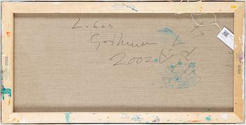 LUKAS GÖTHMAN, olja på duk, signerad o daterad 2002 atergo.