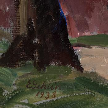 ESTER GEHLIN, olja på duk, signerad och daterad 1938.