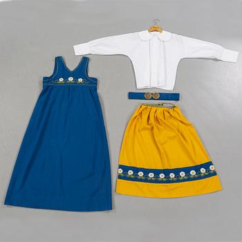 FOLKDRÄKT, "Sverigedräkten", 1900-talets andra hälft.