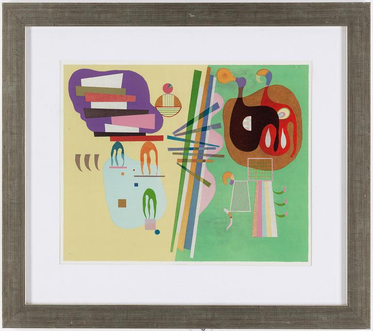 WASSILY KANDINSKY, after, lithograph, from Derrière le Miroir. No. 179, June 1969.