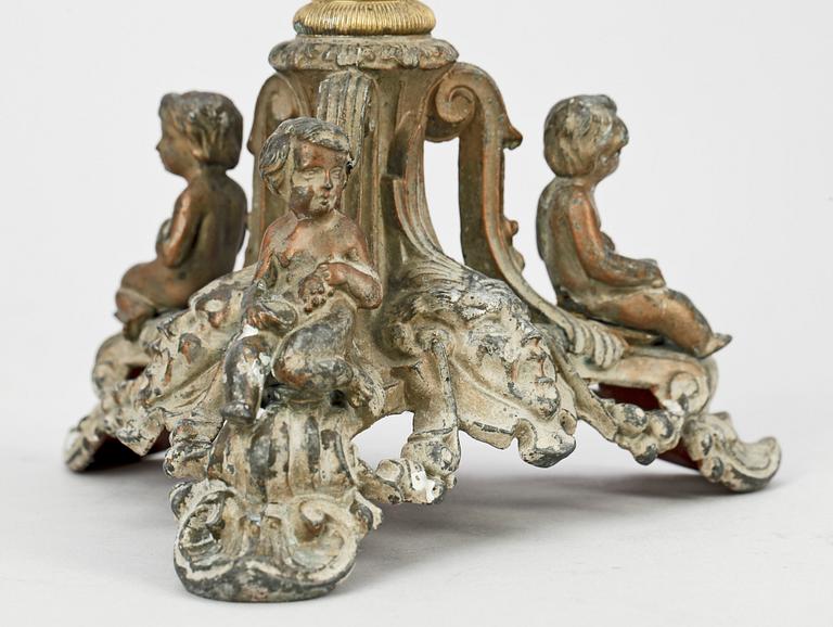 KANDELABER, oscariansk, 1800-talets slut.