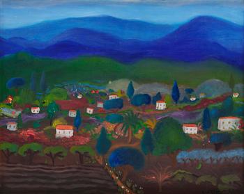 819. Lennart Jirlow, Landscape, Provence.
