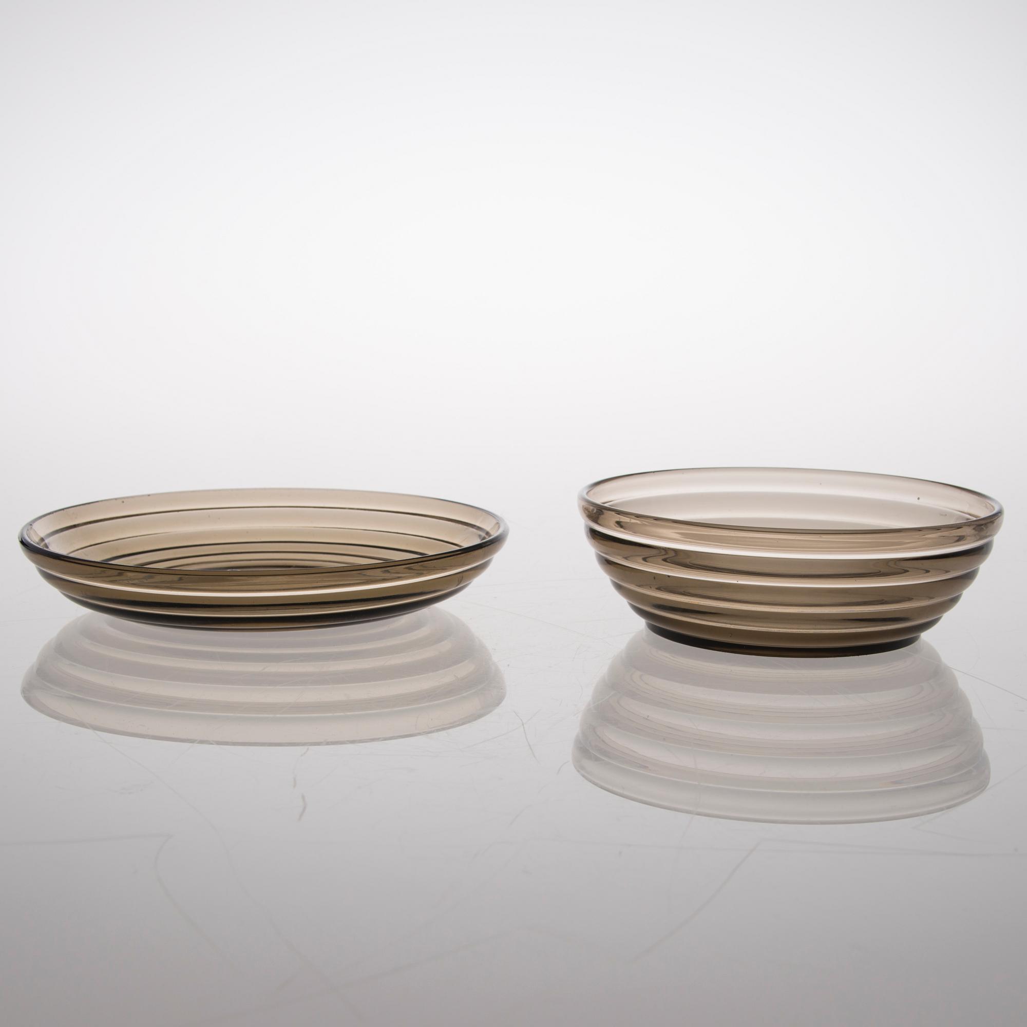 A 17-piece set of Bölgeblick Glassware by Karhula.