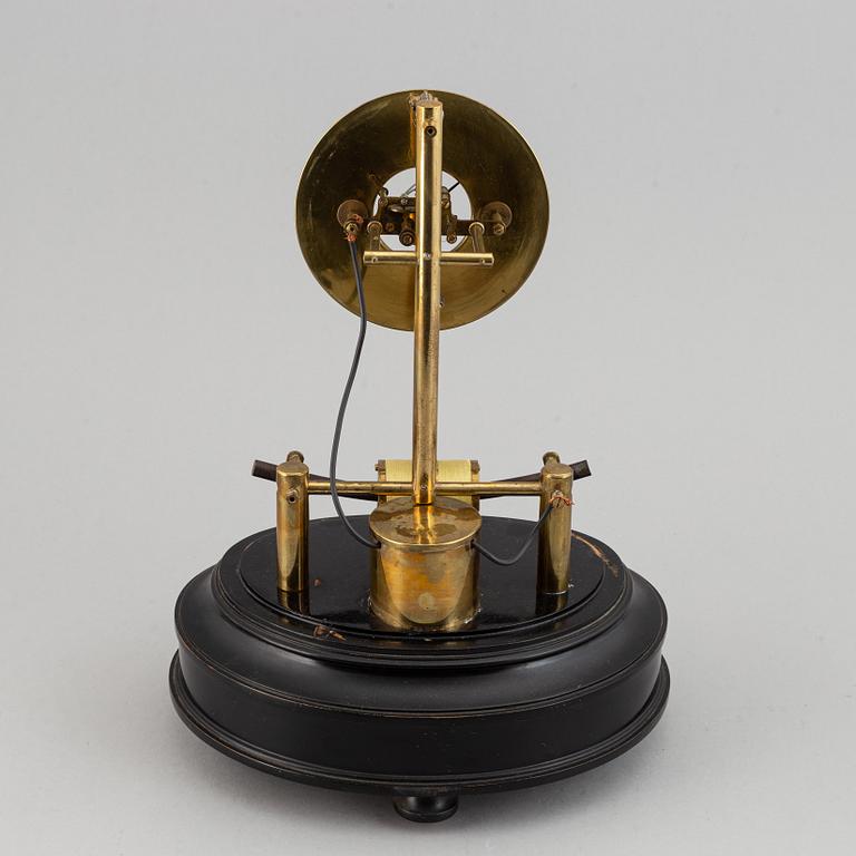 A Bulle patent table clock, circa 1900.