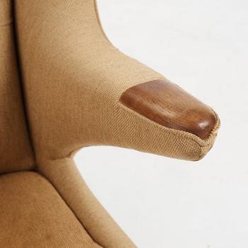 Hans J. Wegner, fåtöljer, ett par, "Bamse /Papa Bear", AP-stolen, Danmark, 1950-60-tal.