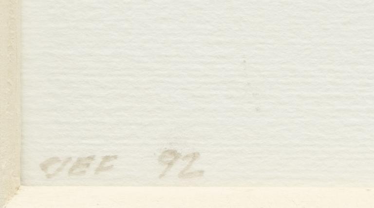 John-E Franzén, Sittande modell.
