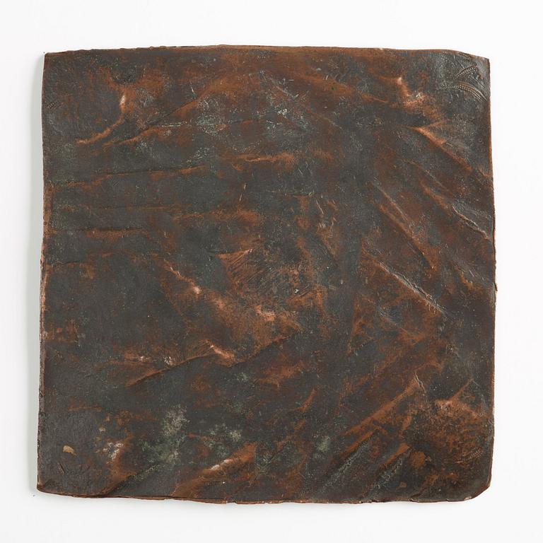 A Swedish copper plate, 2 Daler Silvermynt, Karl XII, 1710.