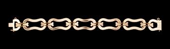 ARMBAND, 18K guld, italienska stämplar. Vikt 45,3 g.