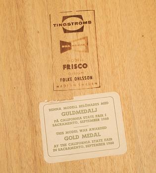 SOFFBORD, "Frisco", Folke Ohlsson, Tingströms, 1950/60-tal.
