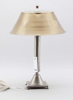 Hugo Gehlin, bordslampa, Ystad Metall 1929.