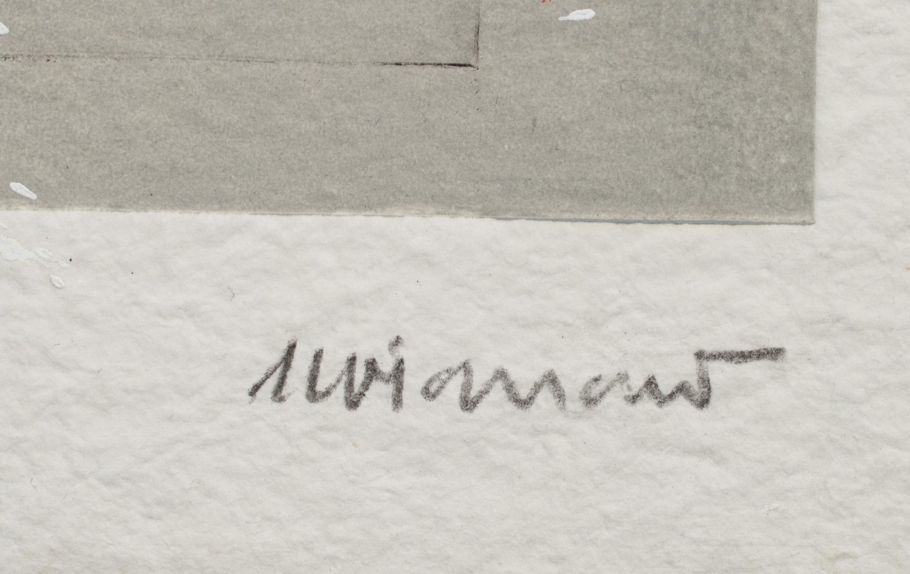 JAMES COIGNARD, carborundumetsning, signerad och numrerad 60/60.