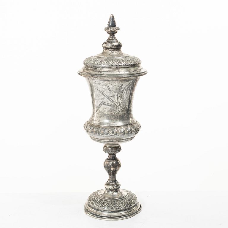C.G. Hallberg, A silver goblet, Stockholm 1903.