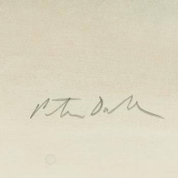 Peter Dahl, Sällskap vid bord.