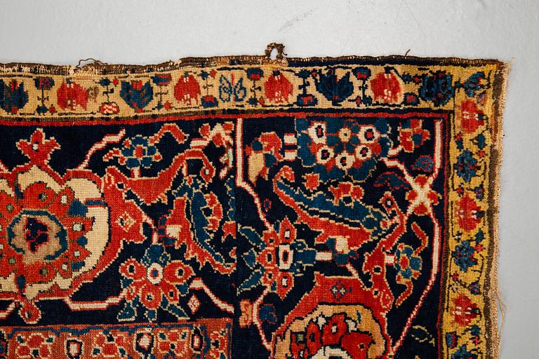 Matto, antique Azerbaijan, 19th century or older, ca 466,5 x 185 cm.