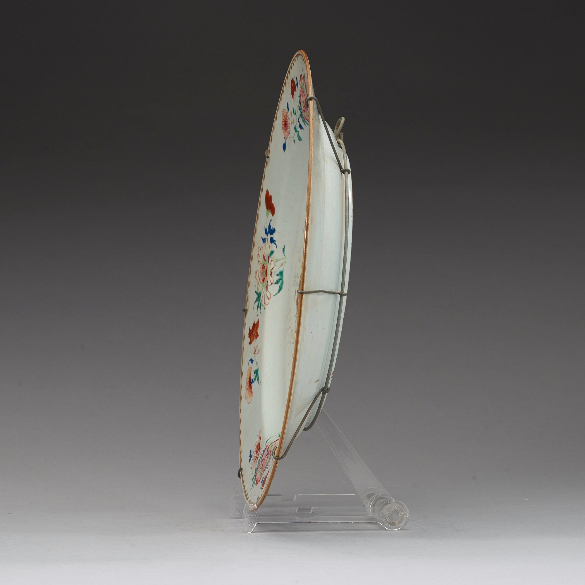 FAT, porslin, Qingdynastin, Qianlong (1736-95).