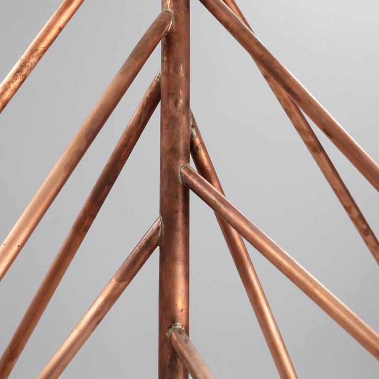 Jonas Bohlin, a 'Kvist 16' copper ceiling light, Örsjö Belysning.