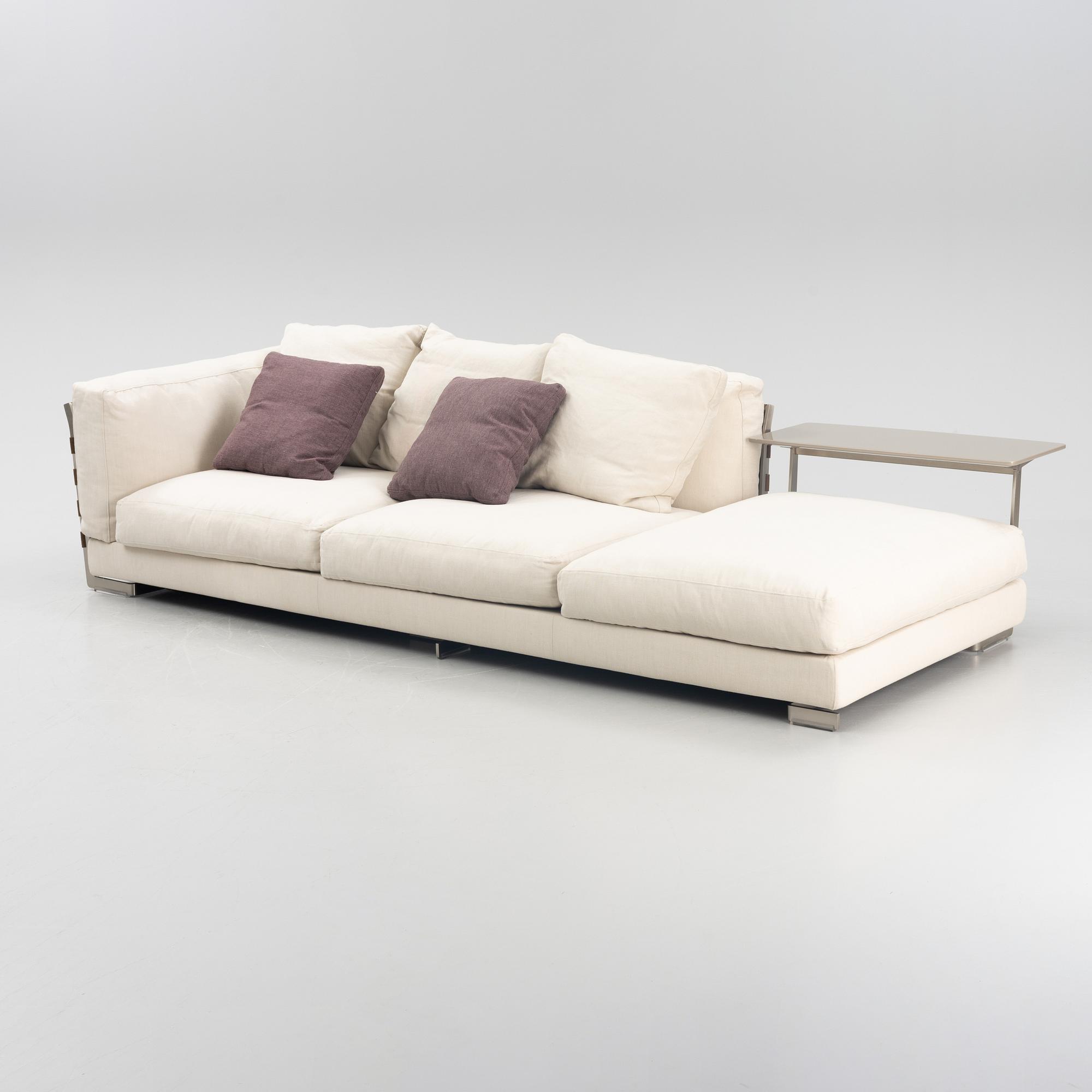 A Flexform sofa, Italy.