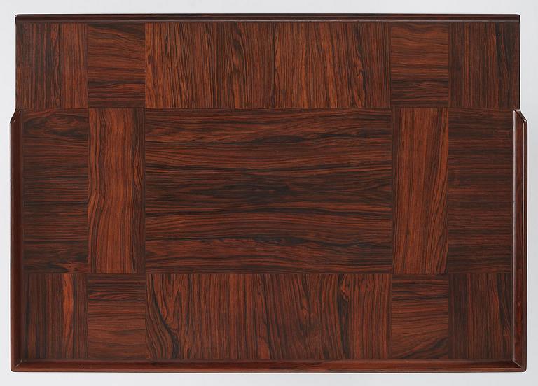 Carl Malmsten, a rare rosewood chest of drawers, Sweden, 1950s.