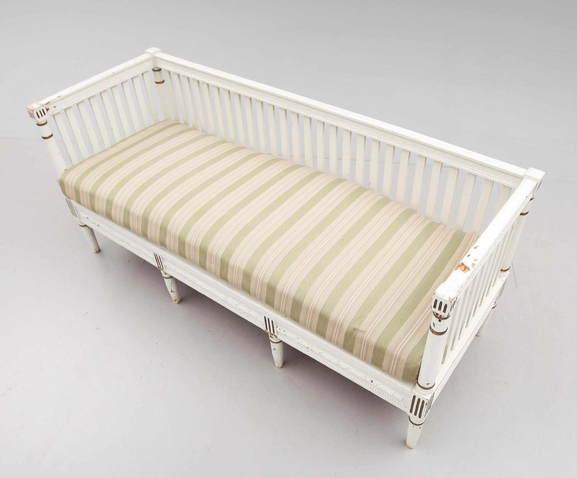 SOFFA, gustaviansk, 1700-talets slut.