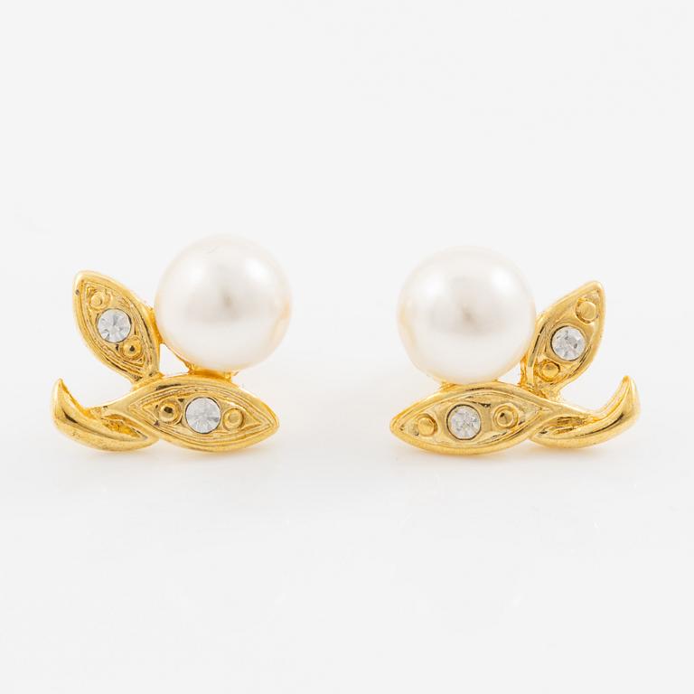 Pierre Cardin, earrings, 6 pairs. Vintage.