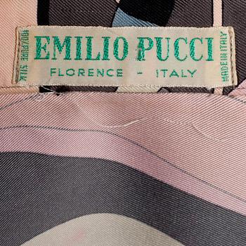EMILIO PUCCI, a silk blouse.