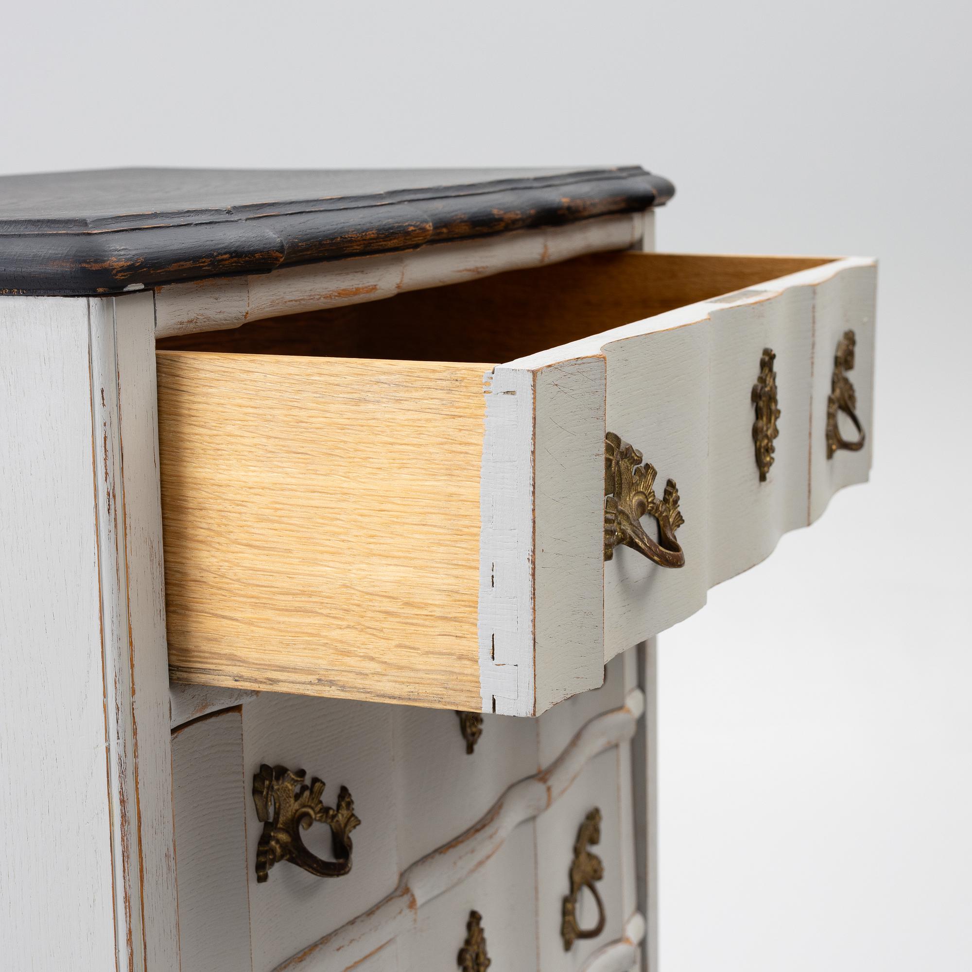 Byrå, barockstil, 1900-talets mitt.