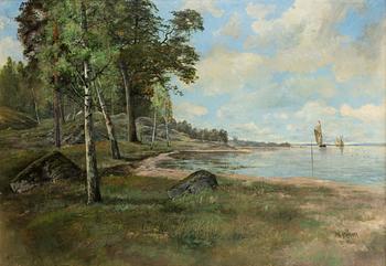 Ivar Naumann, Motif from Windö.