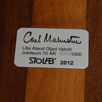 Carl Malmsten, chairs, a pair, "Lilla Åland", Stolab, anniversary edition, 2012.