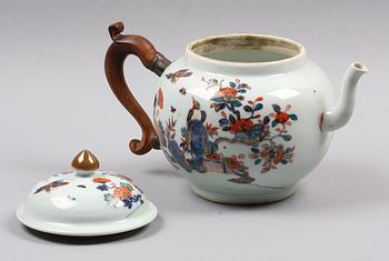 TEKANNA, porslin, Kina, 1700/1800-tal.